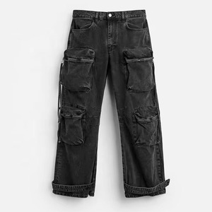 Men Outdoor Casual Pant Waterproof Ribstop Long Trousers for Hiking Hunting Traveling Sporty Pockets <b>Cargo</b> Tactical Pant <b>Working</b> - Product Image 1