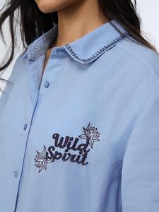 Camisa Oversize de Moda para Mujer, Camisa Larga Estilo Western para Mujer - Product Image 2