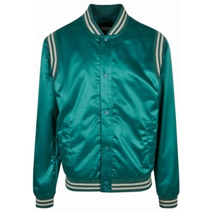 Veste de sport respirante de haute qualité pour hommes, veste bomber en satin tendance, service OEM pour hommes, vente chaude - Product Image 1