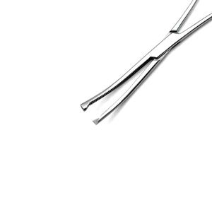 Pinzas Hemostáticas Kocher Curvas de Alta Calidad, Acero Inoxidable Alemán, Instrumento Quirúrgico Manual, Certificado CE Clase II - Product Image 4