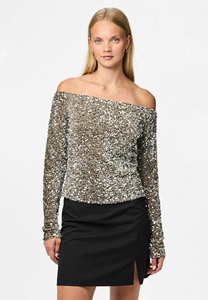 Nouveau T-shirt femme 2026 à épaules dénudées, couleur unie, respirant, 100 % coton, broderie jersey, décontracté, manches courtes, à rayures - Product Image 3