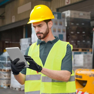 JNM SAFETY Work <b>Gloves</b> For Men Mechanic Utility Work <b>Gloves</b> for All Purpose Heavy Duty <b>Touch</b> <b>Screen</b> Mechanic <b>Gloves</b> - Product Image 3