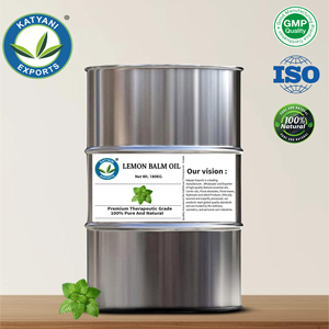 Huile essentielle de mélisse 100% pure et naturelle, Melissa Officinalis, huile distillée à la vapeur - Par Katyani Exports Madhya Pradesh - Product Image 3