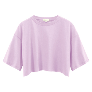 T-shirts courts personnalisés par le fabricant, en coton 100% uni, coupe ample, pour femmes - Product Image 3