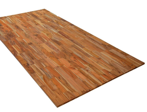 Tablas de Pared Laminadas de Madera de Teca Natural con Juntas Dentadas - Product Image 4