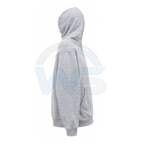 Sweat à capuche entièrement zippé de haute qualité, 100 % coton, coupe classique, molleton doux, poche avant, service de fabrication sur mesure pour l'hiver - Product Image 6
