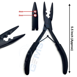 Kit d'outils professionnels pour extensions de cheveux – Ensemble d'outils pour extensions de cheveux à micro-perles avec pinces de pose et d'ouverture, pinces à boucles, aiguilles - Product Image 3