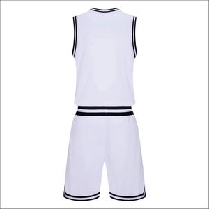 Uniforme de Baloncesto Personalizado de Alta Calidad para Equipos Deportivos Unisex, con Nombre del Equipo, Manga Corta y Tela Transpirable - Product Image 4