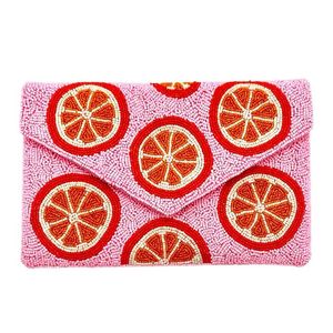 Porte-monnaie décoratif en perles de verre faites à la main avec fermeture éclair, pour cadeaux et accessoires, à prix avantageux - Product Image 2