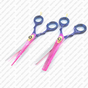 Professional Hair Cutting Scissors <b>Set</b> 2pcs 5.5 Inch <b>Barber</b> Salon Shears Professional Surgical Stainless Steel Instruments - Product Image 4