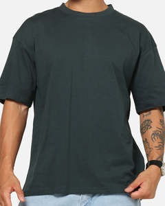 Camiseta de Gran Tamaño para Hombre, Diseño Moderno, Fabricante de Pakistán, Venta al por Mayor OEM/ODM, 100% Algodón, Color Personalizado - Product Image 6