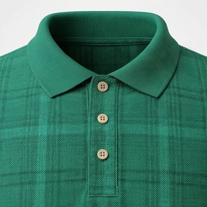 Vente en gros de polos pour hommes sur mesure avec logo imprimé, nouveau design, couleur unie, tissu tricoté, fabriqué au Pakistan - Product Image 4