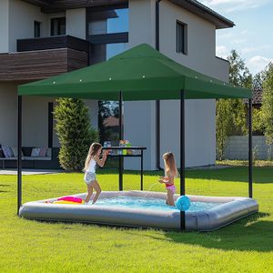 Gazebo e Pergola 1T Green Tent Top 10x10ft - Product Image 2