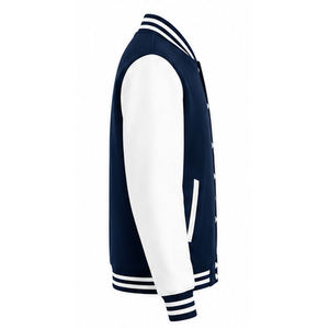 BIRLAG SPORTS OEM Custom Men's Varsity Jacket 100% Wool Eco-Friendly Breathable Autumn Season Custom Logo Options <b>Plain</b> Design - Product Image 6