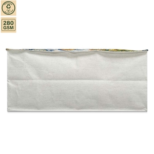 Custom Canvas Beach Tote <b>Bag</b> 40x33x18cm 280 GSM PP Laminated Recycled Polycotton Printed Embroidered Wholesale OEM Private Label - Product Image 5