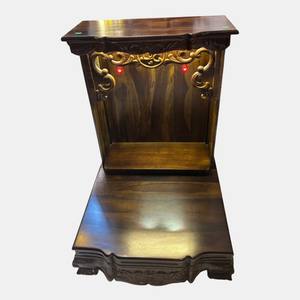 Altar para el dios de la riqueza y la tierra hecho de madera de acacia - Beo du khong tru - Product Image 5