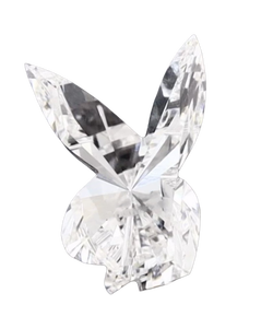 Diamante Cultivado en Laboratorio con Certificación IGI GIA, 3 Quilates, Venta al Por Mayor, Natural, HPHT, CVD, Sintético, Suelto, D VVS, Tipo Play Rabbit - Product Image 1