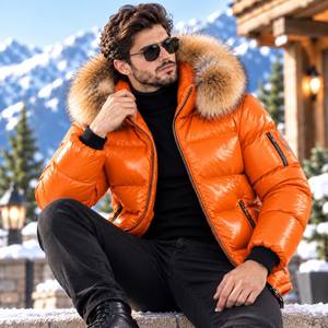 Chaqueta de Cuero con Capucha para Hombre, Transpirable, Informal, de Verano, Estilo Puffer, Giacca Pelle Uomo |   Chaqueta de Cuero |   Chaqueta de Cuero para Hombre |   Chaqueta de cuero - Product Image 1
