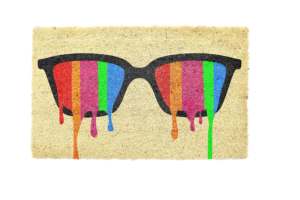 Tapete Antideslizante para Puerta, Hecho a Máquina, con Base de Goma y Fibra de Coco, Color Sólido, para Uso en el Hogar y Hoteles - Product Image 2