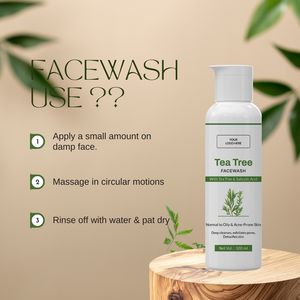 Nettoyant Visage Nettoyage Profond Traitement Anti-Acné Contrôle du Sébum pour Femmes Marque Privée White Label OEM - Product Image 3