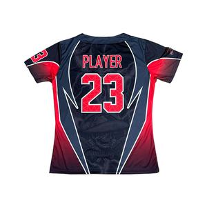 Top qualité 100% Polyester Sport Sublimation impression Baseball maillot femmes Baseball Softball uniformes t-shirts - Product Image 2