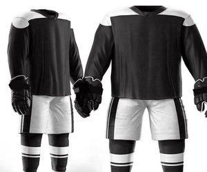 Exportateur en gros : Uniformes de hockey sur glace personnalisés, 100 % polyester, fabriqués au Pakistan, livraison rapide pour les entreprises de vente au détail internationales - Product Image 4