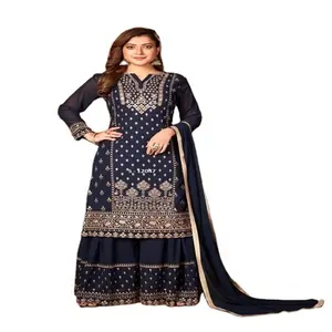 Latest Modern Design Salwar Kameez for Wedding Party and Festival Wear from Indian Supplier and Exporter plain salwar kameez