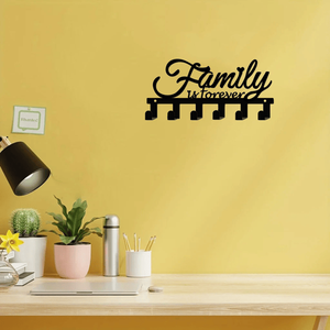 Portachiavi da Parete Moderno in Bambù con Mensola per Arredamento e Organizzazione - Design Intagliato - Product Image 2