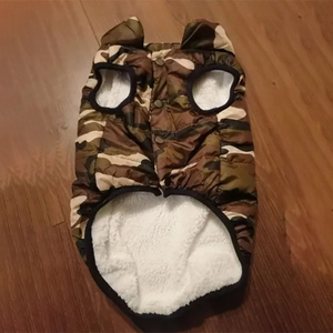 Winter Warm <b>Dog</b> Puffer Vest Jacket Fleece Lined Quilted Coat for Small Medium <b>Dogs</b> Windproof Snap <b>Button</b> Zip Closure Multi-Color - Product Image 3