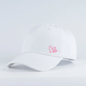 Gorra de béisbol con estampado de corazones rosas, ligera, transpirable, dulce y elegante, unisex, estilo Y2K, para parejas - Product Image 4