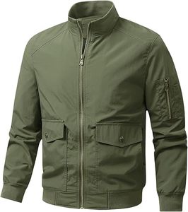 Zipper Coat Winter Cotton-<b>padded</b> <b>Jacket</b> for <b>Men</b> Quilt <b>Jacket</b> <b>Men's</b> Quilted Bomber <b>Jackets</b> light weight - Product Image 2