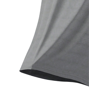 T-shirt de sport léger pour homme, manches courtes, col rond, respirant, séchage rapide, entraînement athlétique, décontracté, coupe ajustée, 220g, couleur unie - Product Image 6
