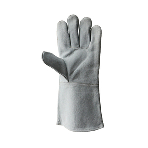 Guantes de Soldadura Resistentes al Calor, Guantes de Trabajo de Cuero Personalizados, Diseño OEM - Product Image 3