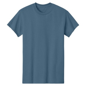 Fabricantes de Camisetas OEM, Camisetas Personalizadas de Manga Corta con Logotipo Frontal 100% Algodón para Hombre, Cuello Redondo, Casuales, Transpirables, de Secado Rápido, para Fitness - Product Image 3