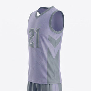 Basketball Uniform For Training Sessions Comfortable Fabric Perfect Basketball Uniform For Outdoor Sports And Daily Activities - Product Image 3