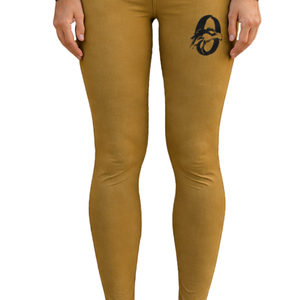 Pantalon d'équitation pour femme Mustard, taille haute, extensible, avec grip aux genoux, pour l'entraînement et la compétition, vêtements de sport - Product Image 4