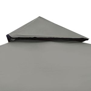 Gazebo e Pergola con Tettoia 10x10ft Avorio 2T - Product Image 2