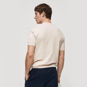 T-shirt de sport à manches courtes pour homme, 100 % coton, haute qualité, séchage rapide, logo avant, compression, fitness, gym - Product Image 5