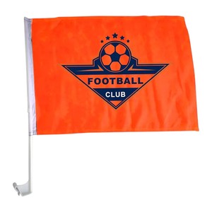 Bandera Personalizada para Automóvil, Rectangular, de Poliéster, Impresa Digitalmente, Duradera, para Uso Promocional - Product Image 3