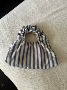 Sac fourre-tout en coton avec bordure à volants, style shabby chic, forme rectangulaire, fait main pour la décoration de la maison, par Sewing By BUB - Product Image 6