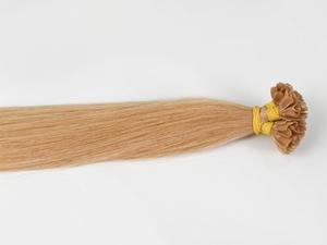 Cabello vietnamita Punta plana 16 pulgadas Rubio #613 Extensiones de cabello prebond Cabello humano recto - Product Image 5