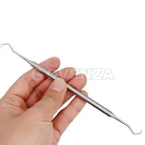 Sonde d'exploration dentaire à double crochet en acier inoxydable pour l'hygiène bucco-dentaire – Vente en gros - Product Image 6