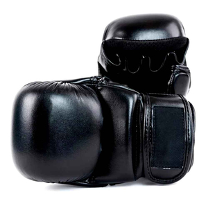 ถุงมือ MMA สำหรับฝึกซ้อมประสิทธิภาพสูง บุหนา ซับแรงกระแทก แบบนิ้วเปิด สวมใส่สบาย - Product Image 3
