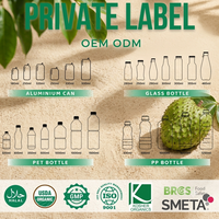100% Echt Versgeperst Magere Premium Fruit Sap 500ml Blikje Natuurlijke Fruitdrank Met Vruchtvlees Private Label Fabriek Groothandel