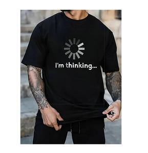 Nouveautés : T-shirts de qualité supérieure, tendance, pour un usage quotidien, coupe slim, manches courtes, imprimés. - Product Image 3