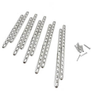 Juego de Placas LCP Veterinarias de 3.5mm, 10 Piezas con 50 Tornillos de Bloqueo de 3.5mm, Acero Inoxidable Java Quirúrgico - Product Image 4