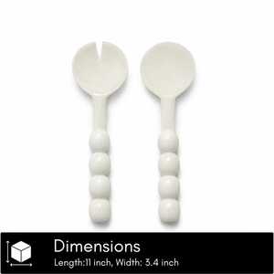 Servidores de Ensalada de Resina con Logotipo Personalizado, Cucharas de Ensalada Desechables Hechas a Mano para Hogar y Hotel, Precio al por Mayor por Curio Craft - Product Image 3