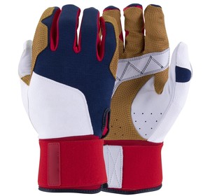 Gants de frappe de baseball professionnels personnalisés antidérapants, protection durable des mains avec une adhérence supérieure, gants de frappe de baseball - Product Image 1