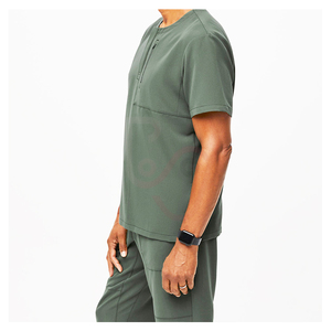 Nuevo Diseño de Uniformes Médicos, Conjuntos de Uniformes de Hospital Limpios, Ropa de Enfermería de Algodón y Poliéster, Uniforme Médico para Mujer - Product Image 4