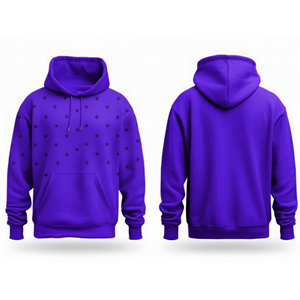 Sweat à capuche sport en molleton de coton et polyester de qualité supérieure pour homme – Idéal pour l'entraînement en salle de sport – Coton épais – Marché américain et européen - Product Image 4